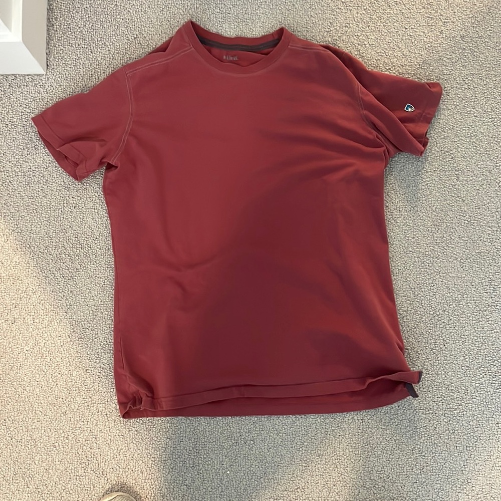 Kuhl red t shirt